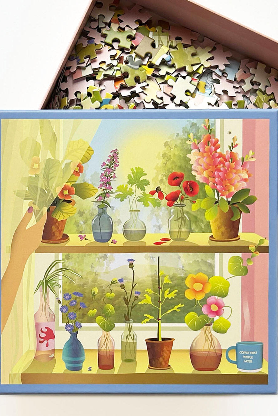 Plants & Me puslespil - 500 brikker